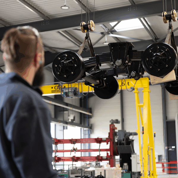 How is an axle created at Monroc?