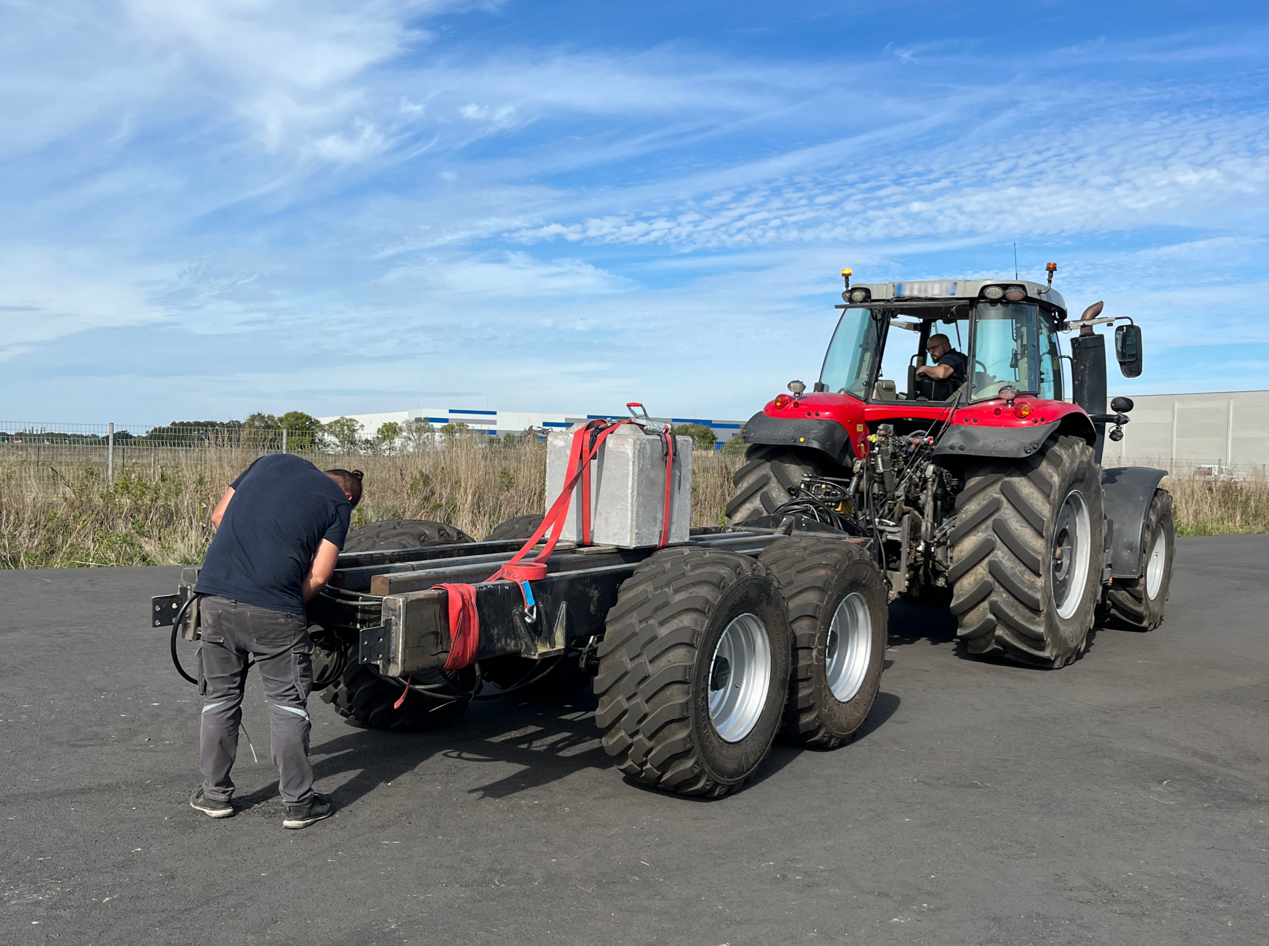 Tests de freinage Monroc